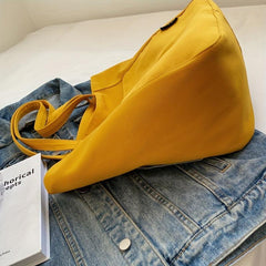 Canvas Shoulder Bag Lightweight Tote for Work & Sports
