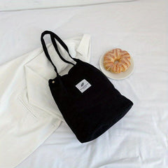 Large Capacity Foldable Shoulder Bag for Casual Wear