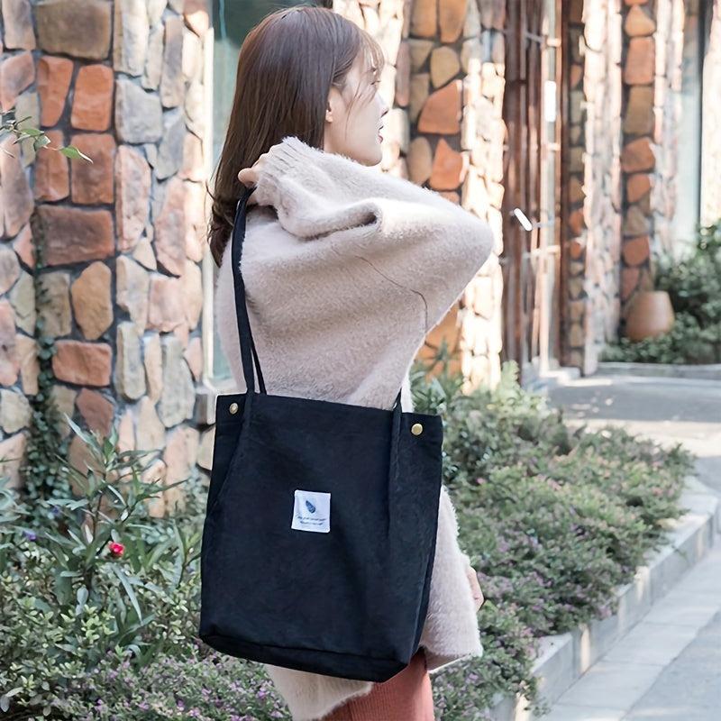 Large Capacity Foldable Shoulder Bag for Casual Wear