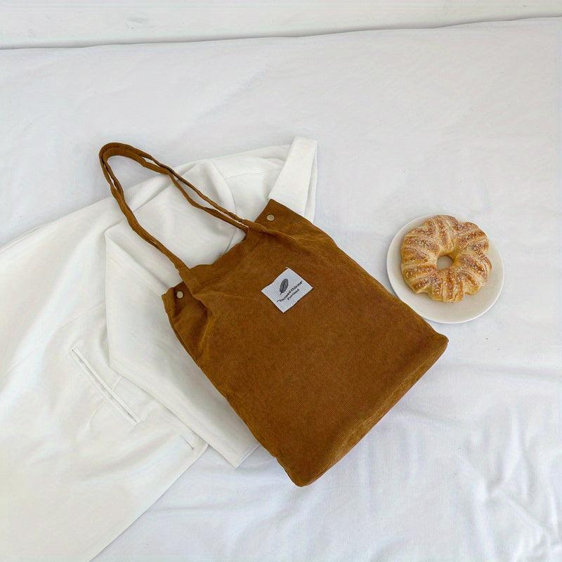 Large Capacity Foldable Shoulder Bag for Casual Wear