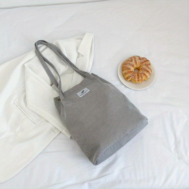 Large Capacity Foldable Shoulder Bag for Casual Wear