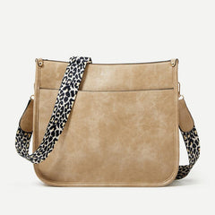 Leopard Crossbody Bag Large Capacity Shoulder Bag Women's Purse