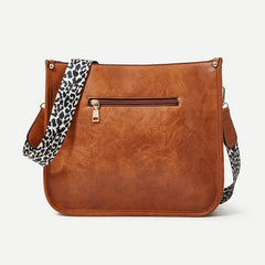 Leopard Crossbody Bag Large Capacity Shoulder Bag Women's Purse