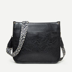 Leopard Crossbody Bag Large Capacity Shoulder Bag Women's Purse