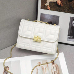 Quilted Chain Crossbody Bag Small Purses