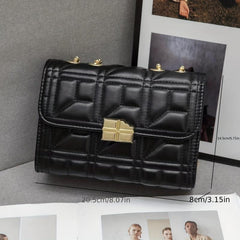 Quilted Chain Crossbody Bag Small Purses