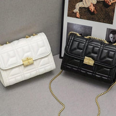 Quilted Chain Crossbody Bag Small Purses