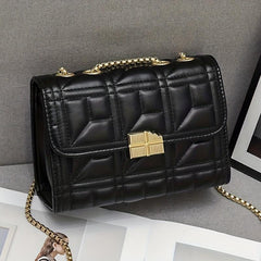 Quilted Chain Crossbody Bag Small Purses
