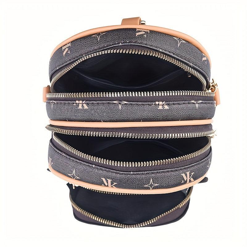 Star Print Crossbody Bag Small Pocket Coin Purse Shoulder Bag