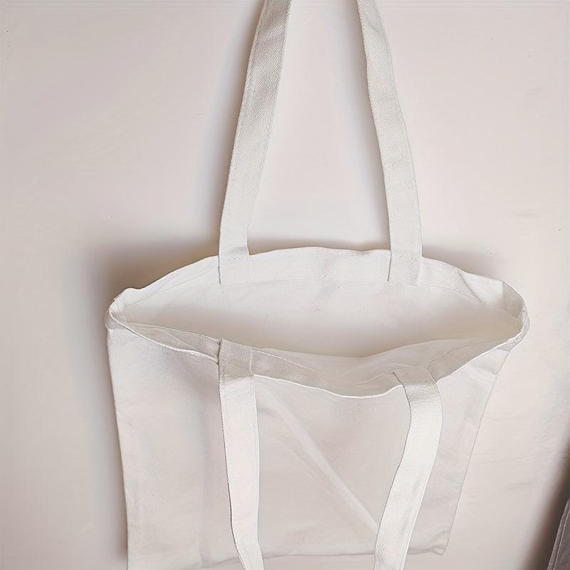 Gothic Spider Web Print Tote Bag Foldable Canvas Shoulder Bag