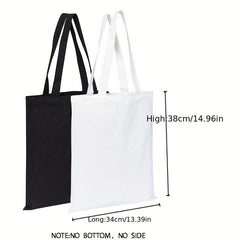 Gothic Spider Web Print Tote Bag Foldable Canvas Shoulder Bag