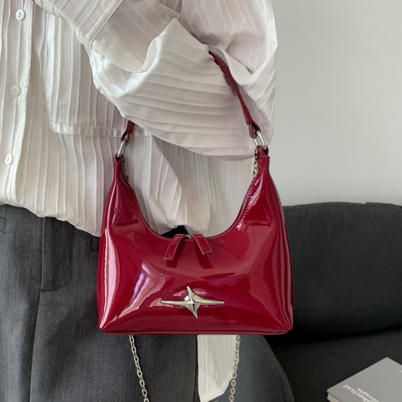 Y2K Crescent Handbag Chain Crossbody Bag For Women