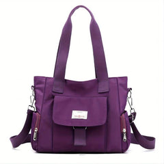 Large Capacity Tote Bag Pockets Shoulder Bag for Shopping & Travel