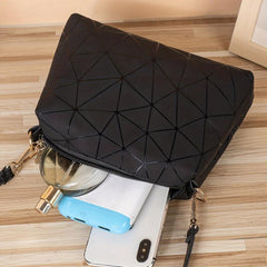 Geometric Pattern Crossbody Bag Classic Shoulder Bag