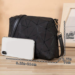 Geometric Pattern Crossbody Bag Classic Shoulder Bag