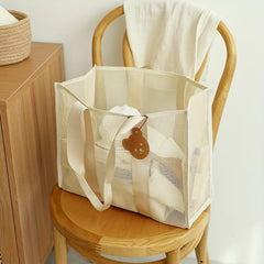 Mesh Large Capacity Beach Bag Lightweight Storage Bag