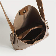 Minimalist Bucket Bag Shoulder Satchel For Work