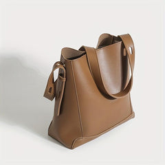 Minimalist Bucket Bag Shoulder Satchel For Work