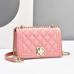 Square Shoulder Bag Chain Flap Bag Purse For Work