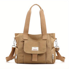 Large Capacity Shoulder Bag Solid Sports Bag Versatile Storage
