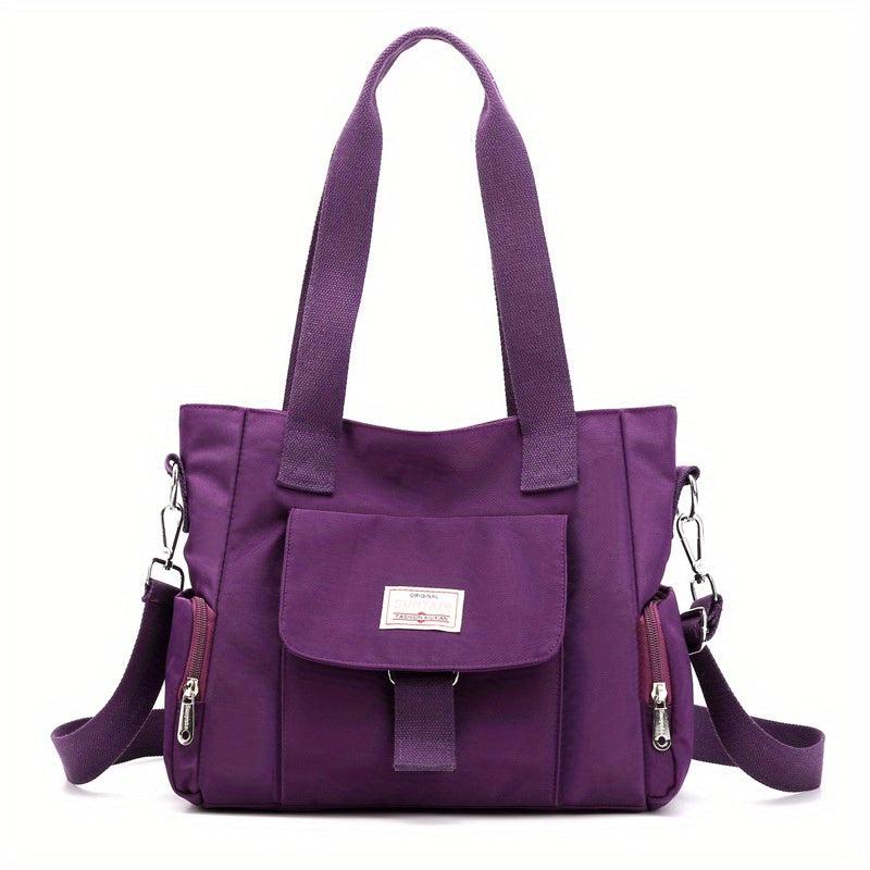 Large Capacity Shoulder Bag Solid Sports Bag Versatile Storage