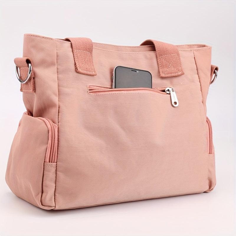 Large Capacity Shoulder Bag Solid Sports Bag Versatile Storage
