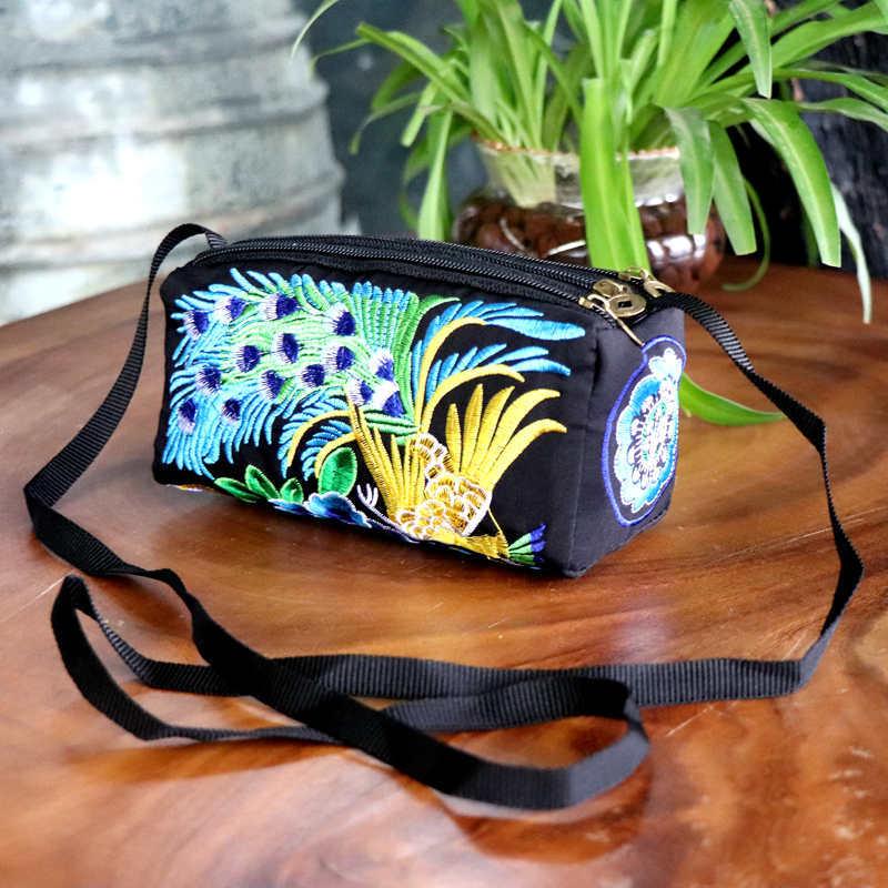 Embroidered Crossbody Bag Vintage Bohemian Handbag Purse