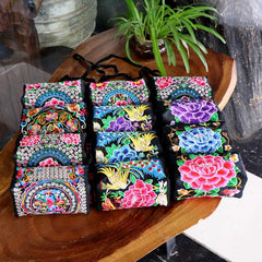 Embroidered Crossbody Bag Vintage Bohemian Handbag Purse