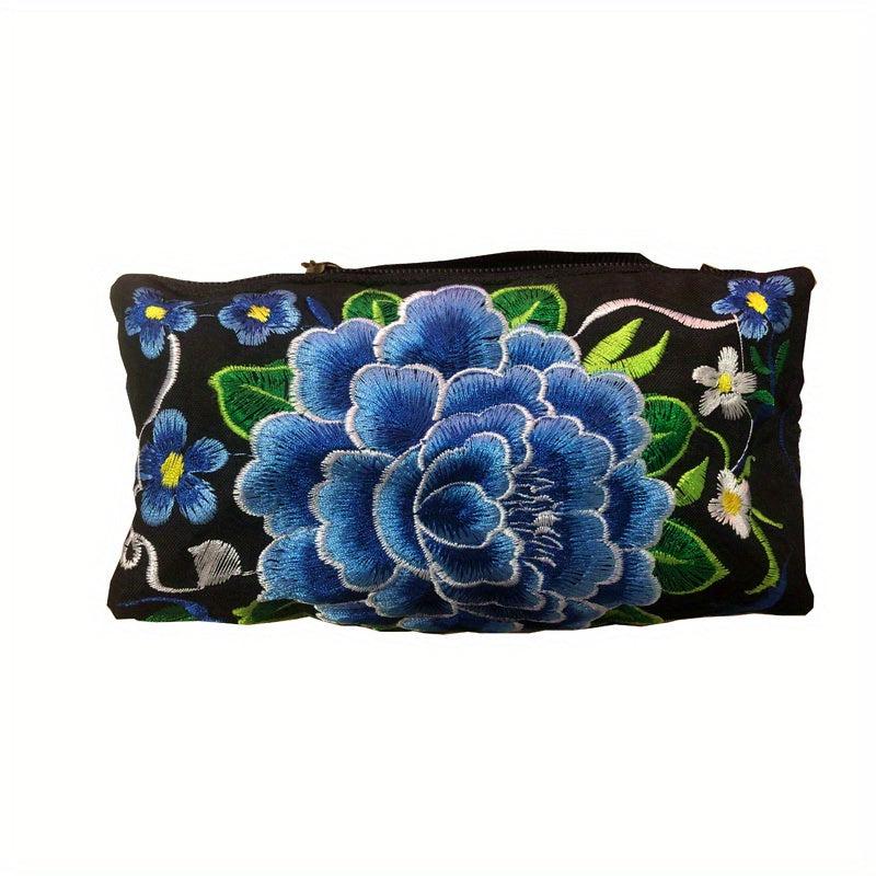 Embroidered Crossbody Bag Vintage Bohemian Handbag Purse
