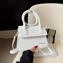 Women's Mini Square Crossbody Bag Solid All Match Handbag & Purse
