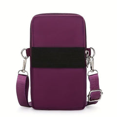 Nylon Phone Bag Sports Running Armband Mini Crossbody Purse Wallet