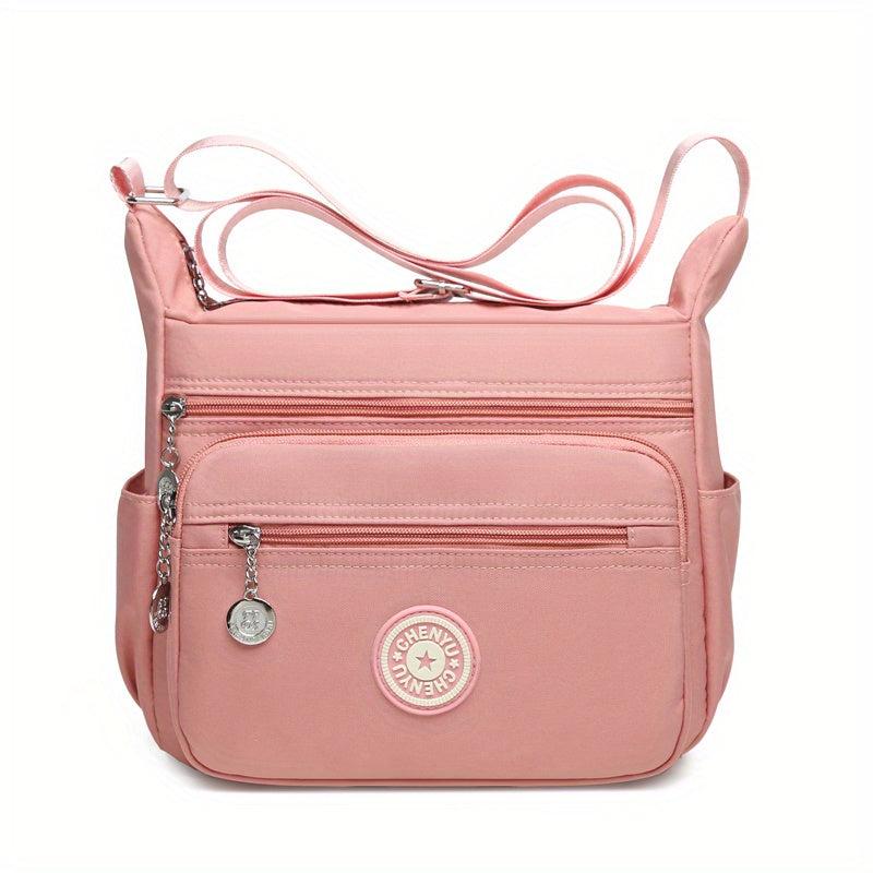 Waterproof Crossbody Bag Women's Pockets Purses Casual Shoulder Bag