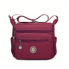 Waterproof Crossbody Bag Women's Pockets Purses Casual Shoulder Bag