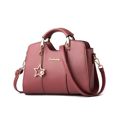 Women's Crossbody Bag PU Leather Top Handle Satchel Purse