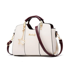 Women's Crossbody Bag PU Leather Top Handle Satchel Purse