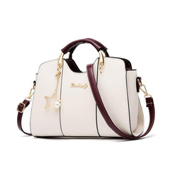 Women's Crossbody Bag PU Leather Top Handle Satchel Purse