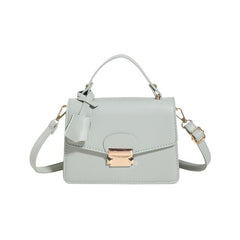 Vintage Square Crossbody Bag Retro Top Handle Satchel Women's Casual Handbag