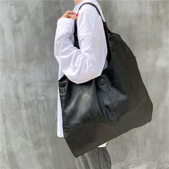PU Leather Hobo Bag Large Capacity Shoulder Bag Women's Handbag