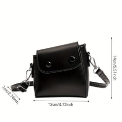Vintage Crossbody Bag Mini Minimalist Flap Purse