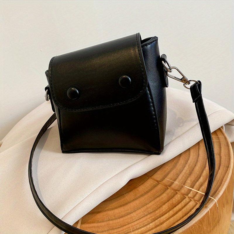 Vintage Crossbody Bag Mini Minimalist Flap Purse
