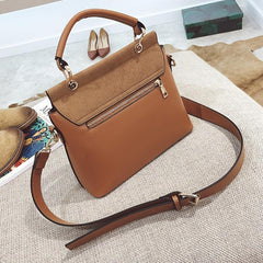 Adjustable Strap Square Tote Bag Large Capacity Shoulder Bag