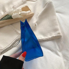 Rainbow Shoulder Bag PVC Material Transparent Crossbody Purse