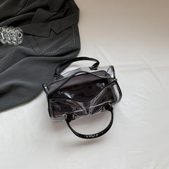 Transparent PVC Beach Bag Stadium Approved Waterproof Crossbody Bag