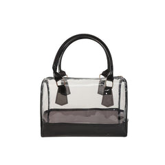 Transparent PVC Beach Bag Stadium Approved Waterproof Crossbody Bag