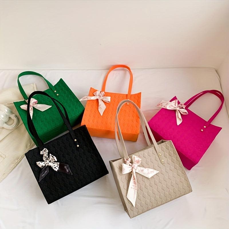 Casual Tote Bag Women's Versatile Handbag & Purse For Commuting