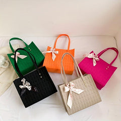Casual Tote Bag Women's Versatile Handbag & Purse For Commuting