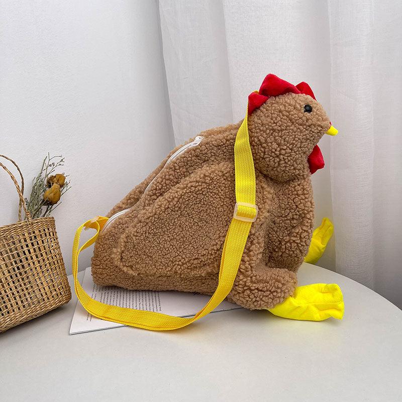 Chicken Shaped Crossbody Bag for Kids