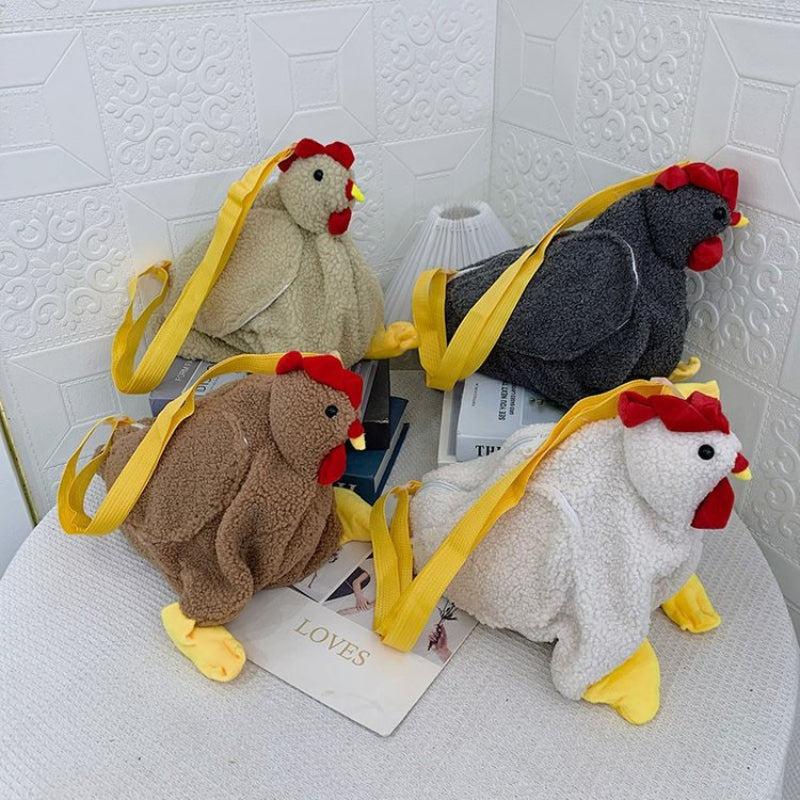 Chicken Shaped Crossbody Bag for Kids