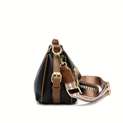 Vintage Crossbody Shoulder Bag Zipper Storage Women's Work Bag