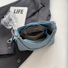 Plaid Pattern Crossbody Bag PU Shoulder Hobo Bag Women's Casual Handbag
